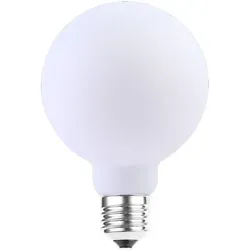 LED Filament Leuchtmittel G95 Globe 12W = 100W E27 opal 1521lm warmweiß 2700K