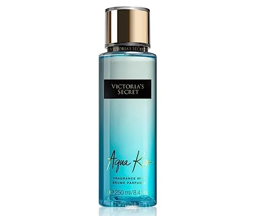Victoria's Secret Aqua Kiss Body Mist 250 ml - Erfrischendes Body Spray für Damen mit einem floralen Duft, ideal für den täglichen Gebrauch und ein Gefühl von Frische den ganzen Tag.