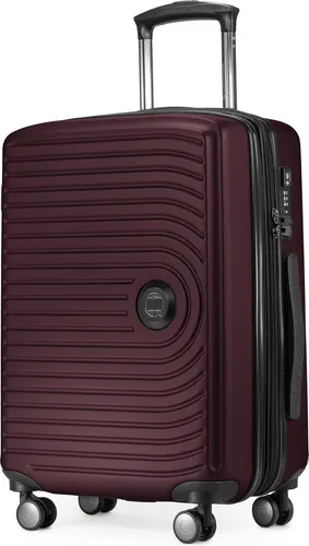 Hauptstadtkoffer Hartschalen-Trolley Mitte - 55 cm, 4 Rollen, TSA Schloss, Volumenerweiterung bis 55 l, ideal für Reisen und Handgepäck