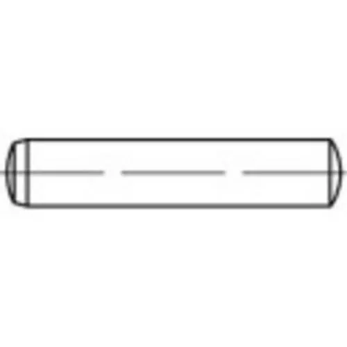 TOOLCRAFT 103679 Zylinderstift (Ø x L) 16mm x 70mm Stahl 25St.