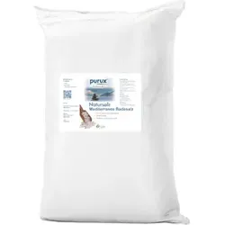 purux Mediterranes Badesalz 25 Kg - Badezusätze: 100% naturbelassenes Meersalz aus Griechenland, ideal für entspannende Bäder und DIY-Projekte, auch für Salzwasserpools geeignet.