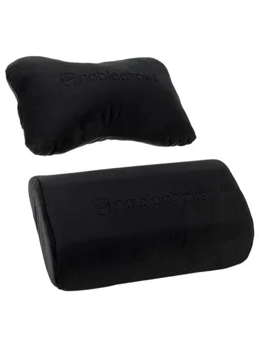 noblechairs Pillow-set for EPIC/ICON/HERO - Black - Schwarz - Stoff