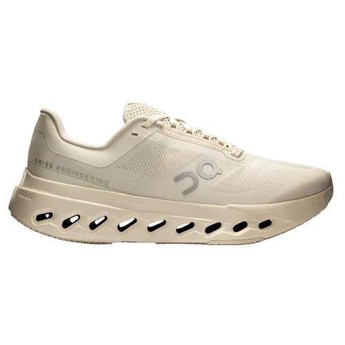 On Damen Cloudsurfer Next beige 40.5 – Dynamischer Laufschuh - Erlebe ein leichtes Laufgefühl mit dem Cloudsurfer Next! Innovative Dämpfungstechnologie sorgt für Energie und Komfort bei jedem Schritt. Ideal für schnelle Läufe und Wettkämpfe.