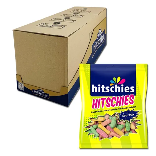  Hitschies Hitschies Sour Mix, saures Kaubonbon, 16 Beutel je 140g 10,61€/1kg