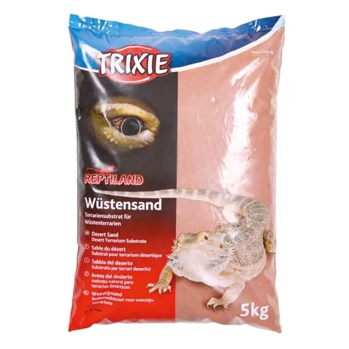 Trixie 76132 Wüstensand für Terrarien, 5 kg, rot