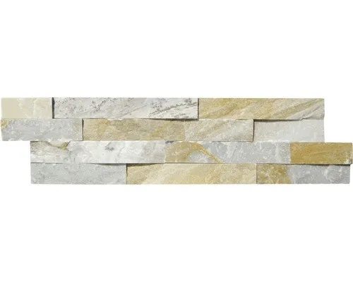 Wandverblender Naturstein Beige Bunt Z60/15 - Boden- & Wandfliesen, edler Naturstein in Beige für stilvolle Akzente in jedem Raum.