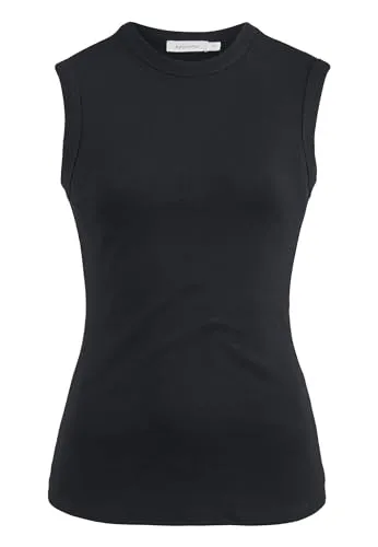 hessnatur Top Damen Softrib Slim aus Bio-Baumwolle und Tencel™ Modal | nachhaltig und fair hergestellt (Fair Wear Foundation)