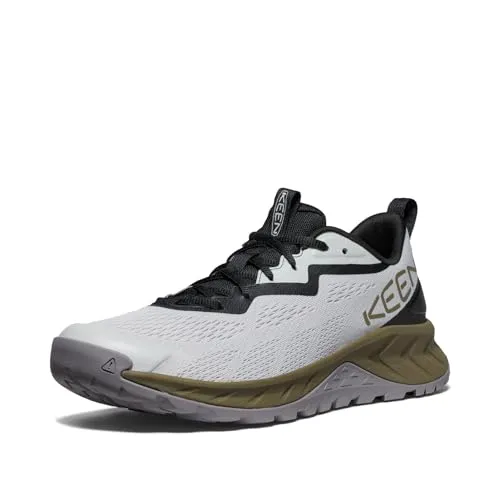 KEEN Herren Versacore Speed Wanderschuh, Vapor/Dark Olive, 42.5 EU - Wanderschuhe mit belüftetem Mesh für kühle Füße und KEEN Original Fit für optimalen Komfort. Die KEEN.AllTERRAIN Gummi-Außensohle bietet hervorragende Traktion auf jedem Terrain.