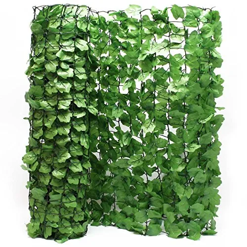 Wiltec Sichtschutznetz Blätteroptik 300cm x 100cm - Effektiver Sichtschutz für Garten und Balkon mit natürlicher Blätteroptik. Robust und witterungsbeständig, sorgt für eine angenehme Atmosphäre und ist leicht zu montieren.
