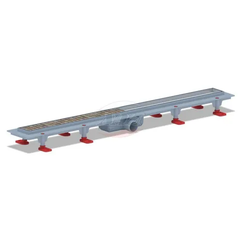 Befliesbar Duschrinne 850mm Bodenablauf Abflussrinne Duschablauf Ablauf Rinne