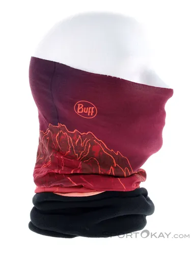 Buff Unisex Polar Multifunctional Tubular Neck Gaiter, Garnet - Vielseitiger Schal - Schals & Multifunktionstücher mit hoher Wärmeisolierung, ideal für intensive Aktivitäten bei kühlen Temperaturen, aus 97 % recyceltem Material.