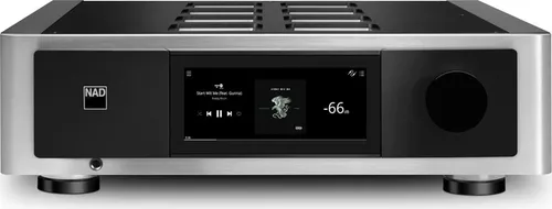 NAD M 33 V2 Digital Stereo Vollverstärker (silber-schwarz) - Hochwertiger Digital Stereo Vollverstärker mit innovativer Verstärkertechnologie und vielfältigen Anschlussmöglichkeiten für ein erstklassiges Klangerlebnis.
