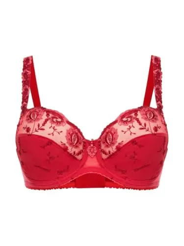 Conturelle Mieder-BH Provence rot 95 C Cup - Funktionsunterwäsche, stilvoller Mieder-BH in rot für perfekten Halt und Komfort, ideal für den Alltag.