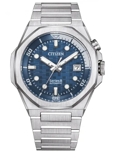 Citizen Automatic Watch NB6060-58L - Elegante Herrenarmbanduhr - Armbanduhren für Herren mit robustem Edelstahlgehäuse und kratzfestem Saphirglas für dauerhafte Eleganz und Langlebigkeit.