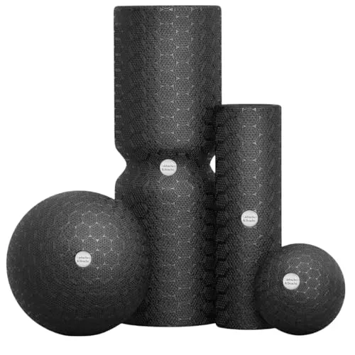 Liebscher & Bracht Original Faszien-Set: Faszienrolle und Faszienball - Faszienrollen-Set Made in Germany, inklusive Übungs-App für 3 Monate kostenlos. Ideal zur Schmerzlinderung und zur Verbesserung der Beweglichkeit bei Rücken-, Hüft- und Schulterschmerzen.