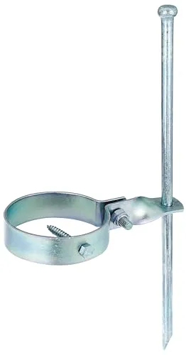 Alberts 204877 Schaukelanker – Robuste Bodenbefestigung - Stabiler Schaukelanker aus galvanisch gelb verzinktem Stahl, ideal für die sichere Befestigung im Boden. Inklusive Schelle und Erdnagel für einfachen Einsatz. Perfekt für Spielplatzprojekte und Gartenanlagen.