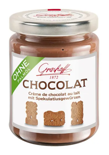 GOURVITA DE Schoko-Creme CHOCOLAT mit Spekulatiusgewürzen von Grashoff, 250g 6006