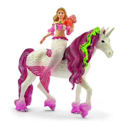 Schleich 70593 - Bayala Mermaid Feya Riding Underwater Unicor - Schleich  - (Spielwaren / Figurines)