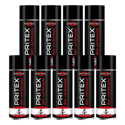 Bohr und Schneidöl 9 x 400 ml Spray Bohröl Schneidöl Kühlmittel