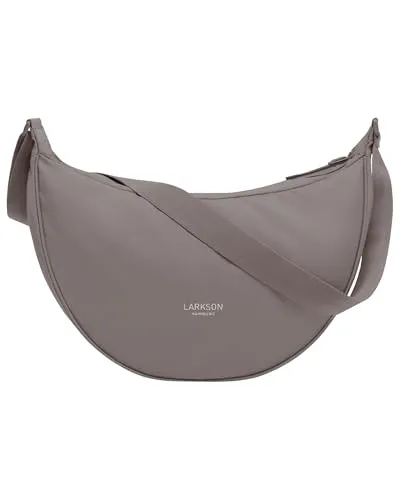 LARKSON Umhängetasche Solveig Large – Halbmondtasche für Damen und Herren - Die "Solveig Large" Halbmondtasche bietet mit 8 Litern Volumen und durchdachter Fächeraufteilung viel Platz für deine Essentials. Wasserabweisendes Material und ein verstellbarer Schultergurt garantieren Funktionalität und Stil im Alltag.