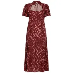 Lily and Lionel Midikleid Primrose Garden Print Maxi Dress Damen rot 40