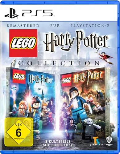 Lego Harry Potter HD Collection Die Jahre 1 bis 7 - PS5 [EU Version] - PC- & Videospiele, überarbeitete Sammlung mit allen Zusatzinhalten für ein magisches Abenteuer in der Welt von Harry Potter!