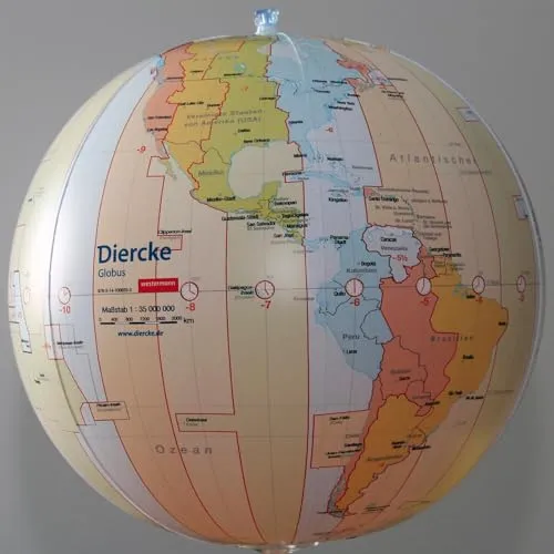 Diercke Weltatlas: Diercke: Wasserball Zeitzonen (Diercke Weltatlas: Spiele)