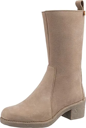 El Naturalista Damen N5662 TICINO Bootsschuh - Beige, 36 EU - Wanderschuhe mit 80% Bambusfutter, herausnehmbarer Einlegesohle und umweltfreundlicher Sohle aus recyceltem Gummi für nachhaltigen Komfort.