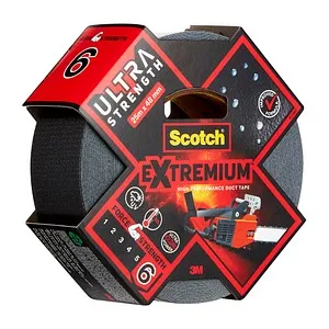 Scotch Extremium Ultra Strength Gewebeband schwarz 48,0 mm x 25,0 m 1 Rolle