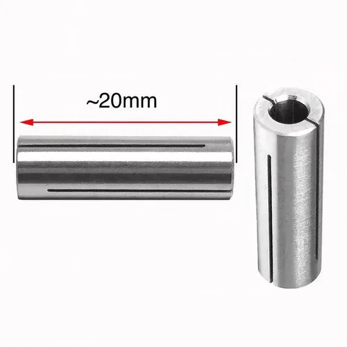 Makera Bits Adapter 6.35mm auf 4mm - Bits Adapter für präzises Arbeiten, ideal für Handwerker und DIY-Projekte, passend für verschiedene Werkzeugtypen.