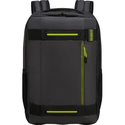 American Tourister URBAN TRACK CABIN BACKPACK Schwarz/Grün - Stylischer Rucksack mit robustem Design, ideal für Reisen und den Alltag, bietet viel Stauraum und Komfort.