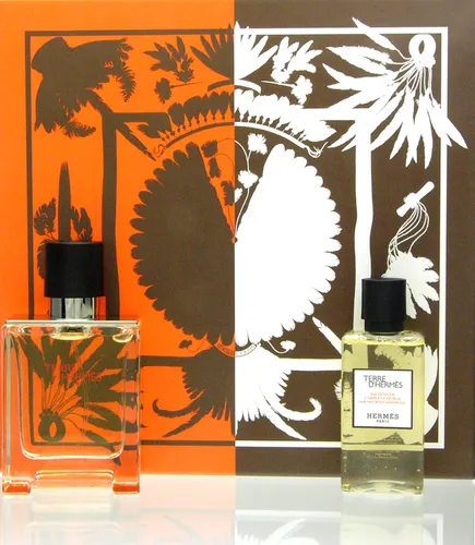 Hermès Terre D'Hermès Set - Eau de Toilette 50 ml + Showergel 40 ml - Parfum Set mit 50 ml Eau de Toilette und 40 ml Showergel, ideal für den selbstbewussten Mann. Hochwertige Inhaltsstoffe und edle Komposition sorgen für langanhaltenden Duft.
