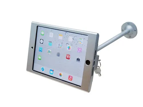 Schwanenhals Wand Halterung Showroom halter mit Sicherheitsschloss für iPad mini