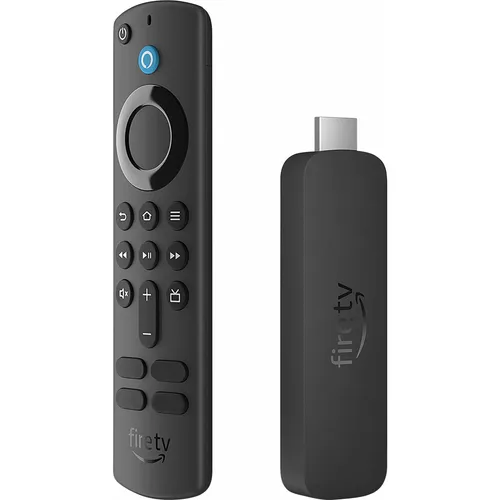 Amazon Fire TV Stick 4K - Streaming Box für Heimkino - Heimkino, 4K Ultra HD Streaming Stick mit 8 GB Speicher für ein beeindruckendes Seherlebnis und Zugang zu zahlreichen Apps und Streamingdiensten.