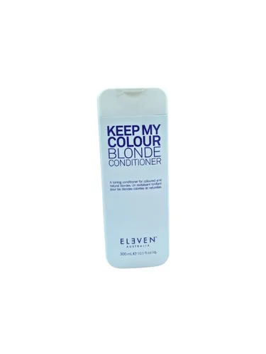 Eleven Australia Keep My Colour Blonde Conditioner 300 ml - Haarspülungen für blondes Haar, neutralisiert unerwünschte Gelbtöne und verstärkt kühle Blondtöne. Pflegt und spendet Feuchtigkeit für ein geschmeidiges Haargefühl.