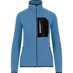 Karpos Rocchetta Evo Fleece Mit Durchgehendem Reißverschluss Blau L Damen Blau L - Blau