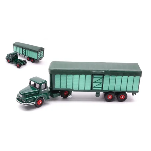 UNIC TRACTEUR & REMORQUE cm 24 SCALA 1:55 Norev Camion -D- Neues Modell