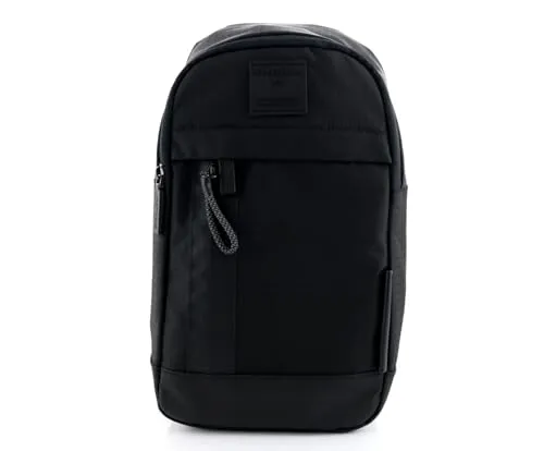 Strellson Northwood RS Chris - Umhängetasche 32 cm schwarz - Unisex Umhängetasche aus strapazierfähigem Nylon, ideal für den täglichen Gebrauch mit einem Volumen von 6 Litern und verstellbarem Schultergurt.