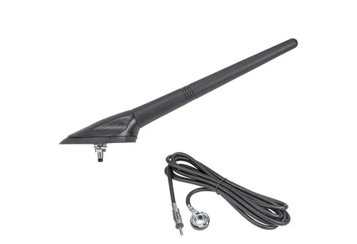 tomzz Audio Dach Antenne für Ford Focus, Mondeo, KA, Kuga, Fiesta - Zubehör für Navigationssysteme, passiv und stabil, idealer Ersatz für besseren Empfang und bunte Akzente auf Ihrem Fahrzeug.
