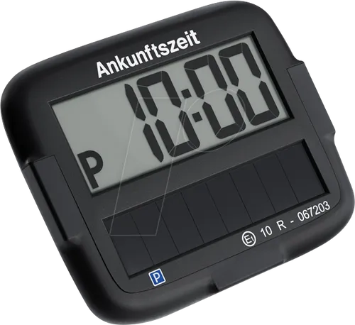 Needit Park Micro Solar elektronische Parkscheibe 2025 - Parkscheibe mit unendlicher Energie und Null Batteriewechsel dank Solar-Technologie. Ideal für stressfreies Parken, auch in Tiefgaragen – immer betriebsbereit!