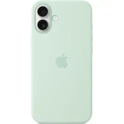 Apple iPhone 16 Plus Silikonhülle mit MagSafe, aquamarin - Schutzhülle für das iPhone 16 Plus, bietet perfekten Schutz und ist kompatibel mit MagSafe für einfaches kabelloses Laden.