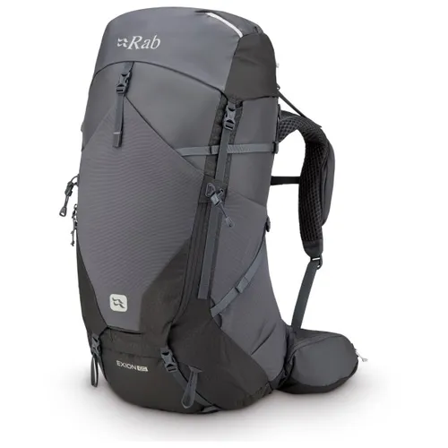Exion 65 - Wander- & Trekkingrucksack anthracite-graphene M/L - Robuster 65L Rucksack mit V-TRAX-Tragesystem für optimalen Komfort und Lastenverteilung, ideal für Langstreckenwanderungen und mehrtägige Touren.