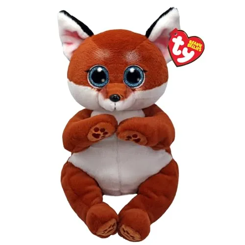 Ty WITT Fox Beanie Bellies Medium - Squishy Beanie Baby Soft Plush Toys - Collectible Cuddly Stuffed Teddy