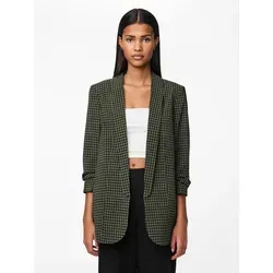 Stilvoller PIECES Female Blazer PCBOSELLA - Blazer für Damen mit Schalrevers und offener Vorderseite, ideal für elegante Anlässe und bietet perfekten Tragekomfort durch hochwertige Materialien.