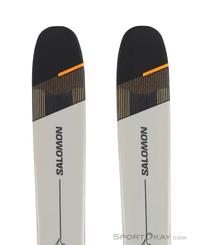 Salomon MTN 91 Carbon Tourenski 2025 – Mehrfarbig 182 - Leichtgewichtiger All Mountain Ski mit Cork Damplifier für optimales Fahrgefühl. Ideal für Abenteurer, die ihre Grenzen testen wollen. Gewicht: 1200g (174 cm), nachhaltige Materialien.