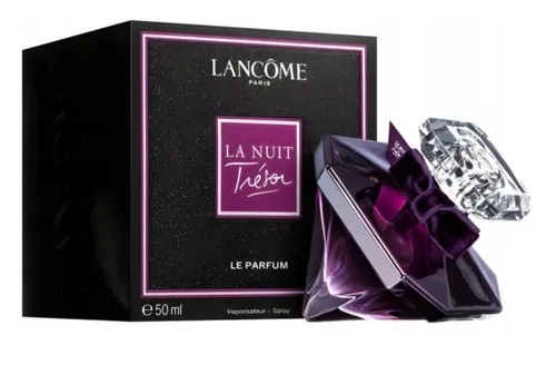 Lancôme La Nuit Trésor Le Parfum 50 ml - Luxuriöses Damenparfum mit blumiger Damaszener Rose, intensiven Kakaoextrakten und schwarzer Johannisbeere. Ideal für leidenschaftliche Momente, in einem eleganten Flakon.