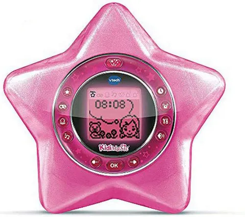 VTech Interaktives Spielzeug 80-520405, Rosa - Interaktiver Wecker mit Projektion und Musik für Kinder ab 6 Jahren. Fördert spielerisch das Lernen und die Kreativität. Ideal für Jungen und Mädchen!