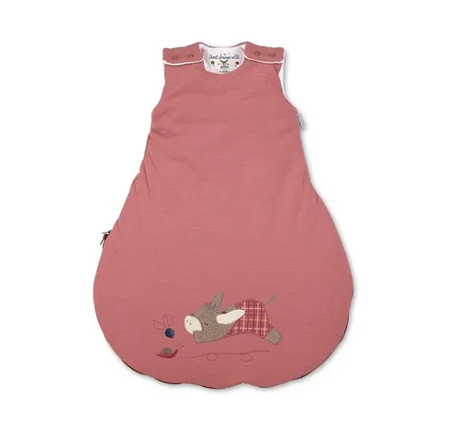 Sterntaler® Babyschlafsack Emmily 56 - Kuscheliger Baby-Schlafsack mit Esel-Motiv aus Jersey, der mit seinen praktischen Knöpfen über 2 Größen mitwächst. Ideal für angenehme Nächte ohne Druckstellen dank nahtlosem Rücken.