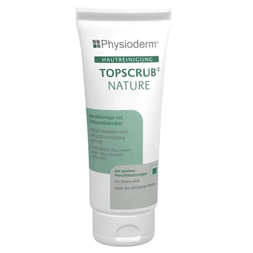 Handwaschpaste Physioderm Topscrub Nature 250 ml Tube Handreiniger mit Bioreibemittel 14123024