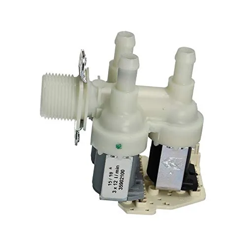 Miele 3-fach Magnetventil 4035200 - Waschmaschinen- & Trocknerteile, hochwertiges 3-fach Magnetventil für Miele Waschmaschinen, sorgt für zuverlässigen Wasserfluss und optimale Leistung.